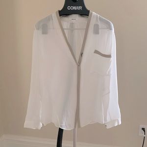 Helmut Lang Chiffon blouse - MEDIUM